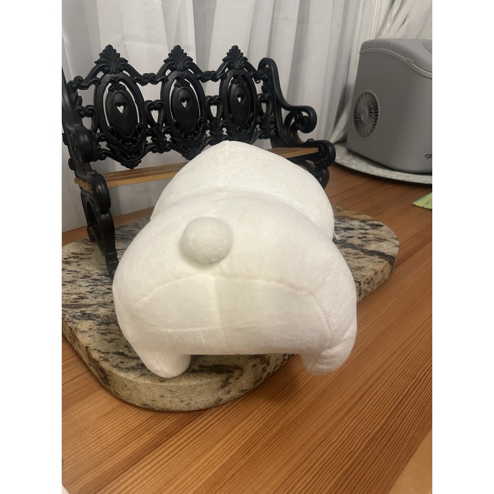 Mashimaro Plush Doll Toy Iconic Character W Closed Eyes Y2K Vintage 2000 Korean - Picture 7 of 8